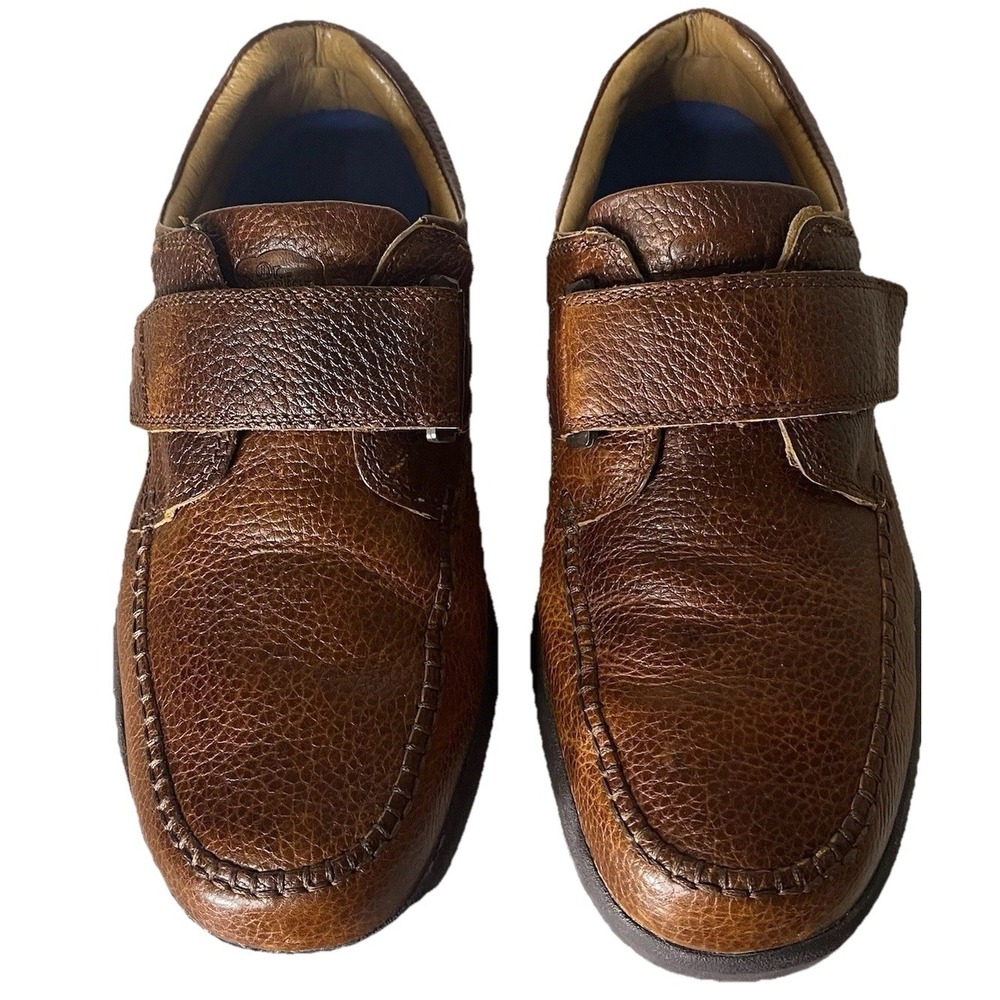 Dr Comfort Scott 9020 Mens 11.5 Wide Brown Leather Diabetic Orthopedic Shoes
